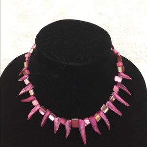 Pink Fashion Necklace